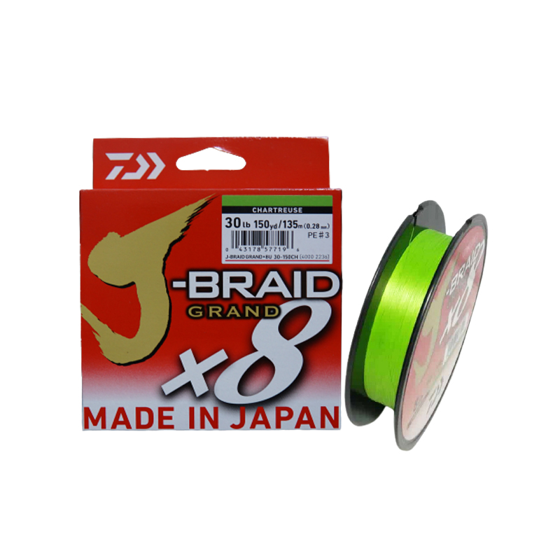Daiwa J-Braid X4 Braided Line Dark Green - Fishingmonk