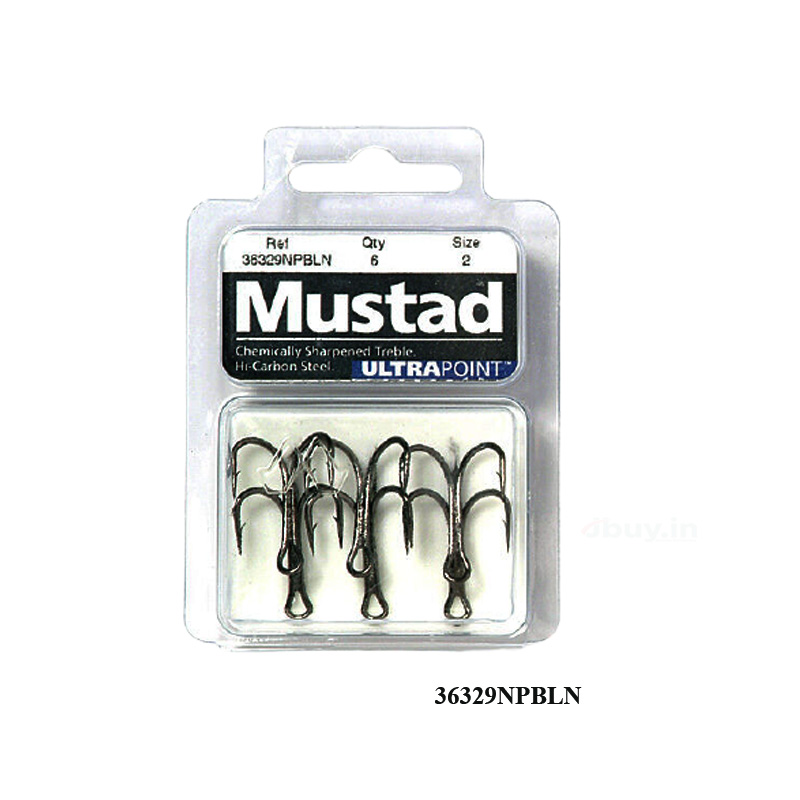 Mustad Ultra Point Treble Hooks 3X-36329NP – Musky Shop