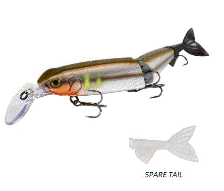 3 JBvalu Inline Spinner Fishing Lures, 1/8 oz., JB107, Tri-Color