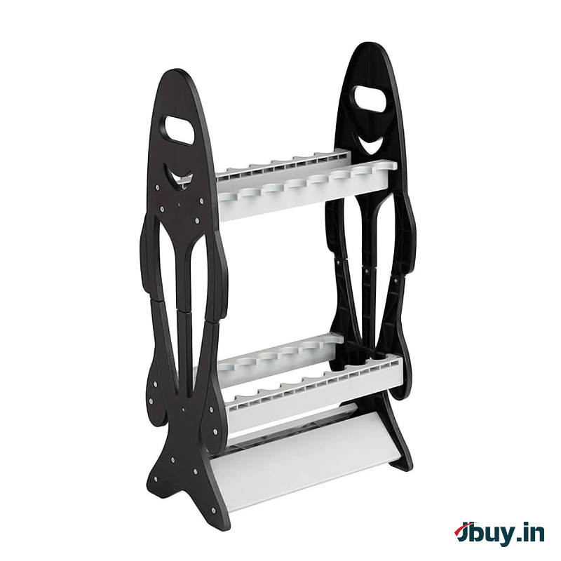 FISHING ROD STAND RACK HOLDS UP TO 16 RODS