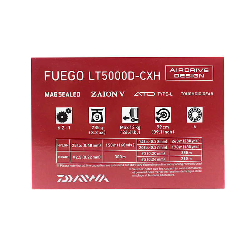 DAIWA FUEGO LT5000D-CXH SPINNING REEL(2023 MODEL) – jbuy