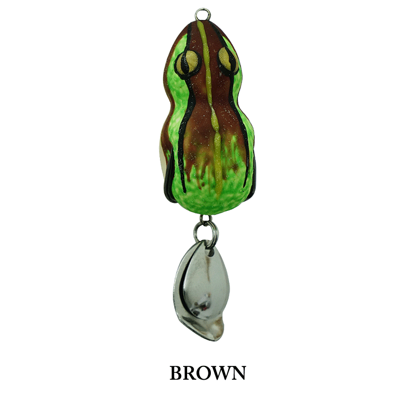 LURES FACTORY BHUPATHY RUBBER FROG | SIZE: 4CM | 7G