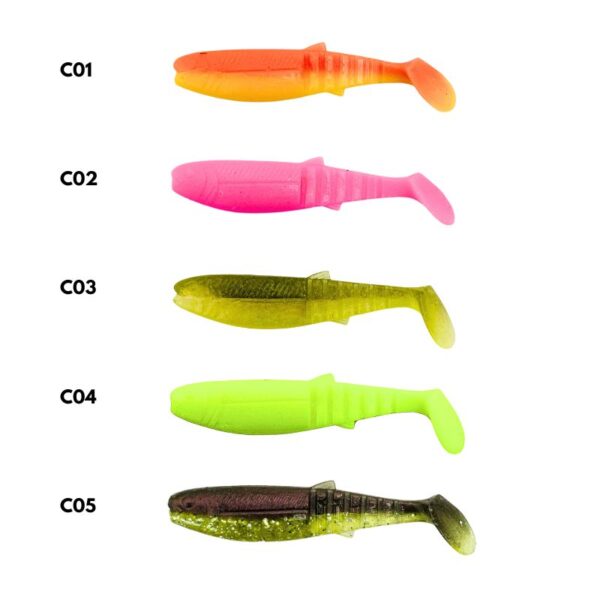 HAWAS CANNIBAL 75MM/4GM SOFTLURES - Image 2