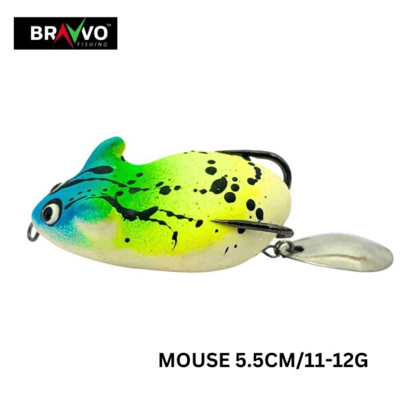 BRAVVO MOUSE 5.5CM/11-12G HANDMADE SOFT FROG