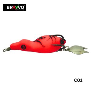 BRAVVO FLY DUCK 6CM/7-8GM HANDMADE SOFT FROG - C01