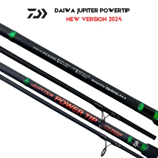 DAIWA JUPITER POWER TIP SPINNING ROD - 2024 VERSION